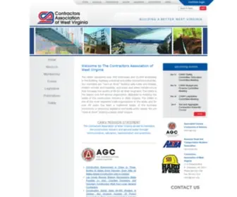 Cawv.org(Contractors Association of West Virginia) Screenshot