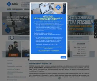 CaxDac.com(Inicio) Screenshot