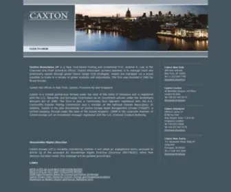 Caxton.com(Global Macro Hedge Fund) Screenshot