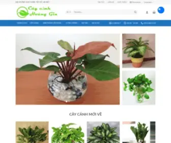 Caycanhhoanggia.com(Grid Style 2) Screenshot