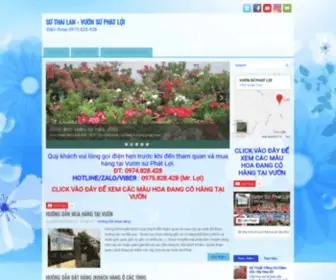 Caycanhphatloi.info(Sứ) Screenshot