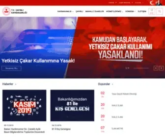 Cayirli.gov.tr(T.C. Çayırlı Kaymakamlığı) Screenshot