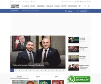 Caykaragazetesi.com(Çaykara Gazetesi) Screenshot