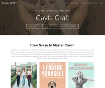 Caylacraft.com(Cayla Craft) Screenshot