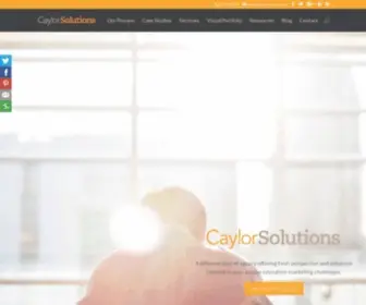 Caylor-Solutions.com(Education Marketing and Branding) Screenshot