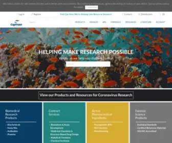 Caymanchem.com(Antibodies) Screenshot