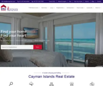 Caymanluxuryproperty.com(Cayman Islands Real Estate) Screenshot