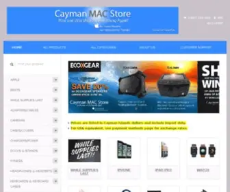 CaymanmacStore.ky(Cayman MAC Store) Screenshot