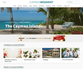 Caymanresident.com(Cayman Resident) Screenshot