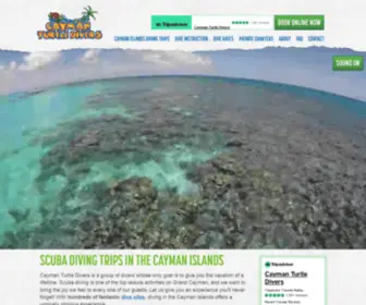 Caymanturtledivers.com(Grand Cayman Diving) Screenshot