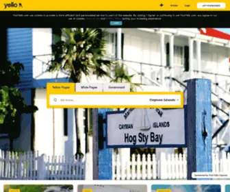 Caymanyp.com(Yellow Pages Business & Residential Local Search findyello.com) Screenshot