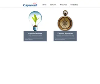 Caymont.com(Caymont Ventures) Screenshot