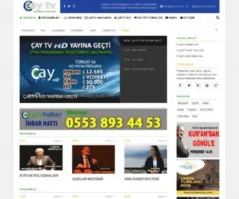 Caytv.com.tr(Çay Haber Televizyonu) Screenshot