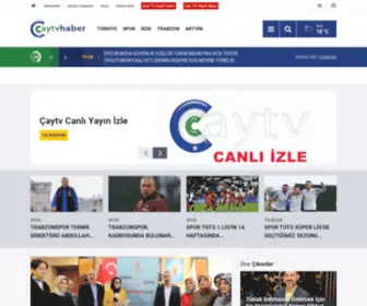 Caytvhaber.com(Çay Haber) Screenshot