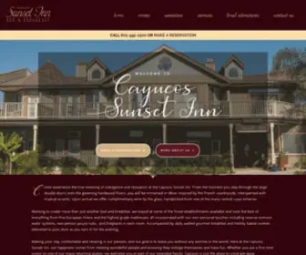 Cayucossunsetinn.com(Cayucos Sunset Inn Bed and Breakfast) Screenshot