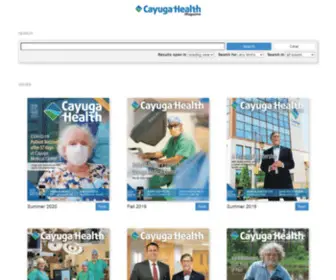 Cayugahealthmagazine.org(Cayuga Health Magazine) Screenshot