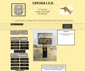 Cayugaisd.com(Home) Screenshot