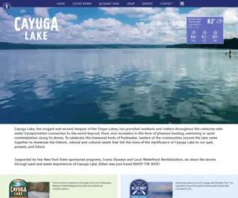Cayugalake.com(Discover, Explore, and Experience Cayuga Lake) Screenshot