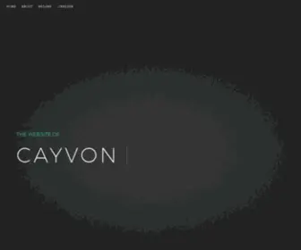 Cayvonmorady.com(Work & Resume) Screenshot