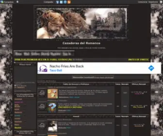 Cazadorasdelromance.net(Cazadoras del Romance) Screenshot
