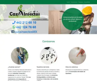 Cazainsectos.com(Cazainsectos®) Screenshot