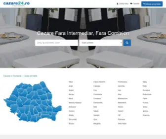 Cazare24.ro(Cabane si Apartamente Regim Hotelier) Screenshot