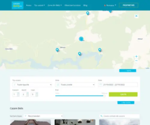 Cazarebelis.ro(CazareBeliș.ro) Screenshot