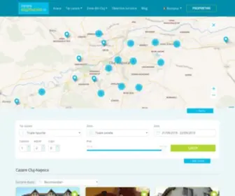 CazareclujNapoca.ro(Peste 80 hoteluri si pensiuni din Cluj Napoca si imprejurimi) Screenshot