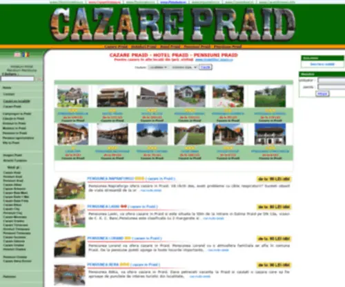 Cazarepraid.info(CAZARE PRAID) Screenshot