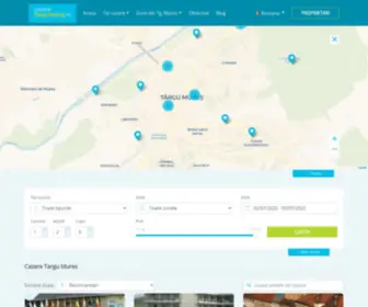 Cazaretargumures.ro(Oferte de cazare cu preturi si date de contact la pensiuni si hoteluri) Screenshot