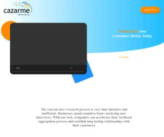 Cazarme.com(Cazarme Cazarme) Screenshot