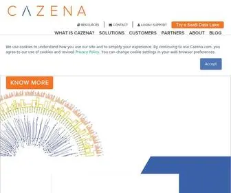 Cazena.com(The First SaaS Data Lake) Screenshot