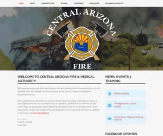CazFire.org(Our Mission) Screenshot