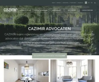 Cazimir.be(Private client) Screenshot