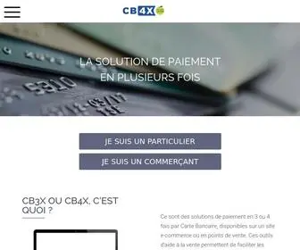 CB-4X.com(La solution de paiement en plusieurs fois) Screenshot