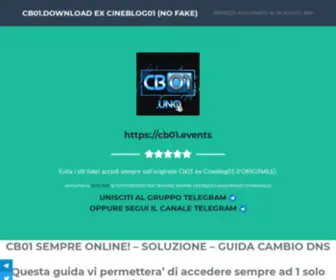 CB01.download(CB 01 download) Screenshot