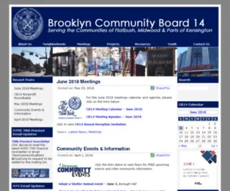 CB14Brooklyn.com(Title: Transportation Committee Start Date) Screenshot
