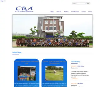 Cbachemical.com(CBA Mitra Petani) Screenshot