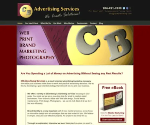Cbadvertising.com(CB Advertising Services) Screenshot