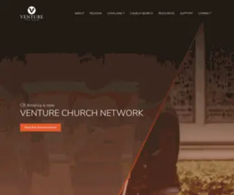 Cbamerica.org(Venture Church Network) Screenshot