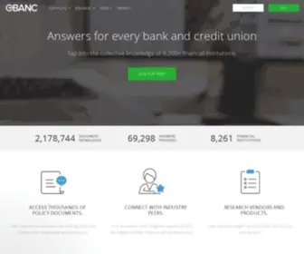 Cbancnetwork.com(Tools for financial institutions) Screenshot
