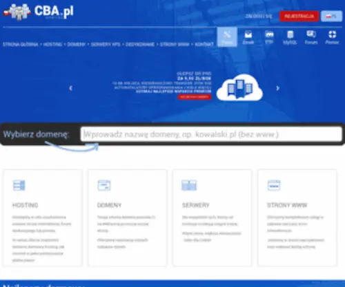 Cba.pl(Darmowy hosting oferuje) Screenshot