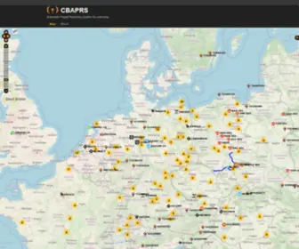 Cbaprs.de(APRS for CB radio) Screenshot