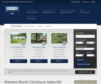 Cbasheville.com(Coldwell Banker King) Screenshot