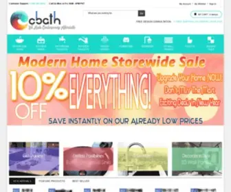 Cbath.com(Your Contemporary Fixtures and Household Products Marketplace) Screenshot