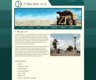 Cbau.cz(Stavby) Screenshot