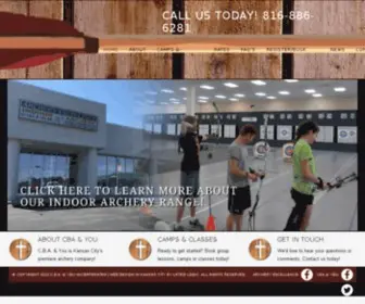 Cbayou.org(Kansas City's Premiere Archery Training Company) Screenshot