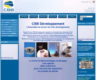 CBB-Developpement.com(Biotech) Screenshot