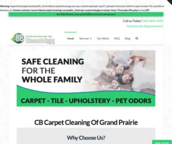 Cbbestcarpetcleaning.com(CB Carpet Cleaning) Screenshot