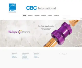 CBC-INTL.com(CBC International) Screenshot